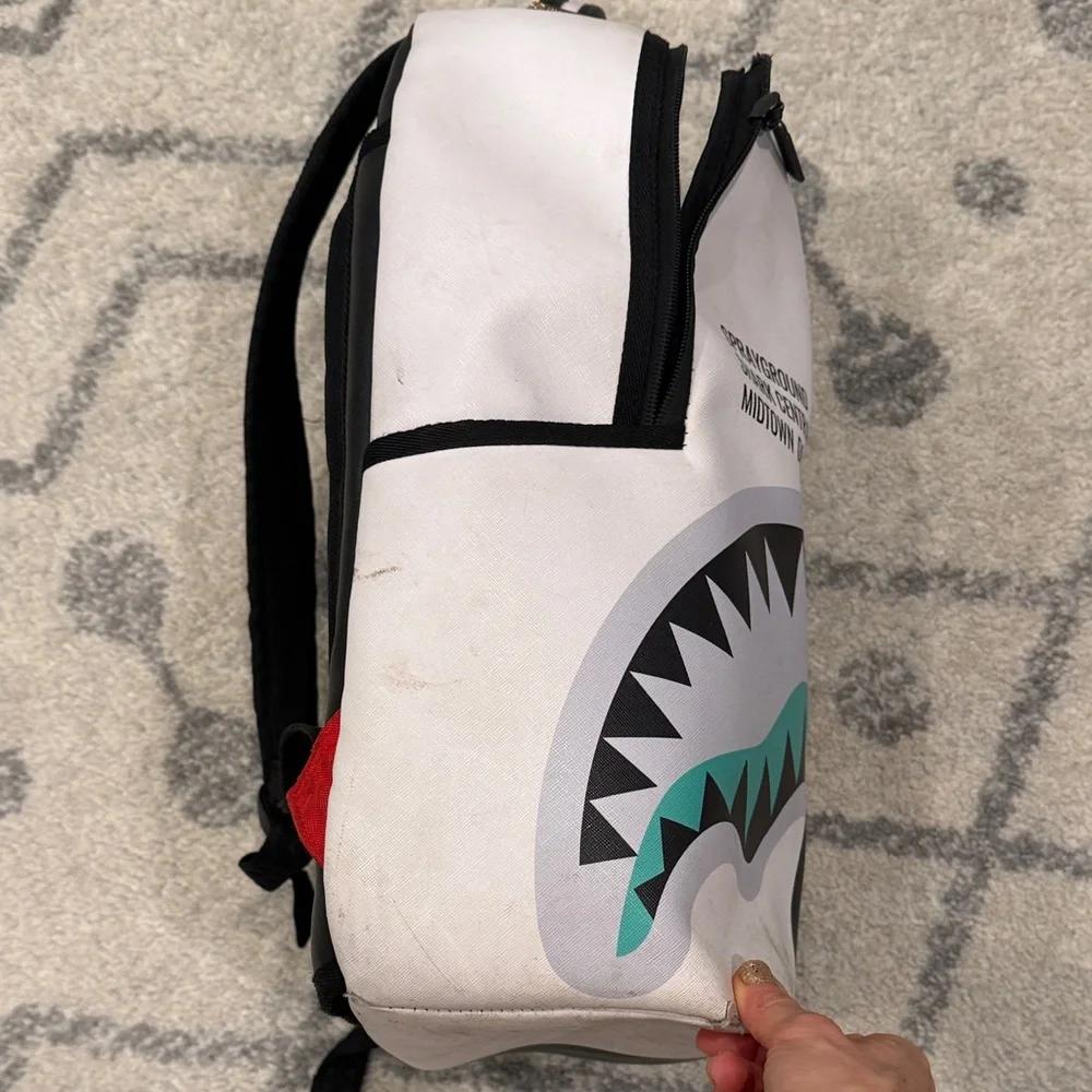 Sprayground Shark Central Inverted Split DLXSV Backpack